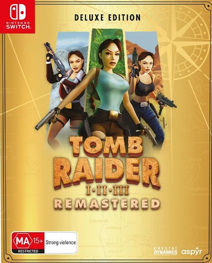 Tomb Raider I-II-III Remastered Deluxe Edition (Switch)