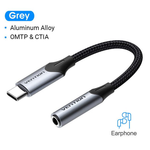 Vention USB-C Type C to 3.5mm Adapter Headphones