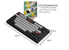 Akko 5075B Plus 75% RGB V3 Cream Yellow Pro Hot-Swappable Wireless Mechanical Keyboard Dracula Castle