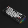 Akko 5075B Plus 75% RGB V3 Cream Yellow Pro Hot-Swappable Wireless Mechanical Keyboard Dracula Castle