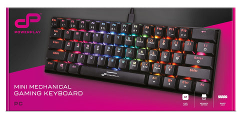 PowerPlay Mini Mechanical Keyboard (Black)