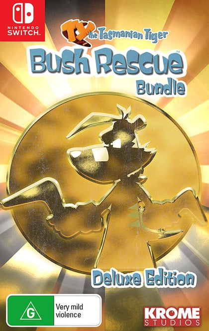 Ty the Tasmanian Tiger: Bush Rescue Bundle Deluxe Edition (Switch)