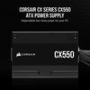 550W Corsair CX550 80 PLUS Bronze Non-Modular PSU