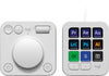 Logitech MX Creative Console Customizable Dial and Keypad Pale Grey