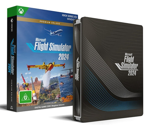 Microsoft Flight Simulator 2024 Premium Deluxe Edition (code in box)