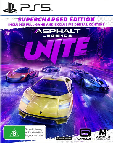 Asphalt Legends UNITE Supercharged Edition (code in box)