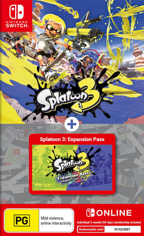 Splatoon 3 + Expansion Pass (Switch)