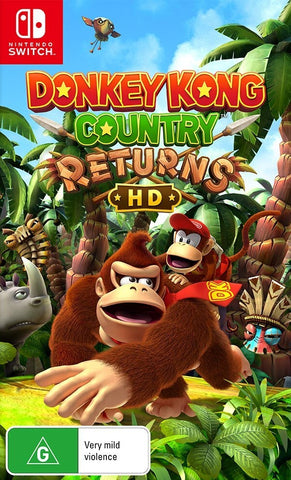 Donkey Kong Country Returns HD (Switch)