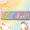 Akko MAO Keycap Set Colorful Cats