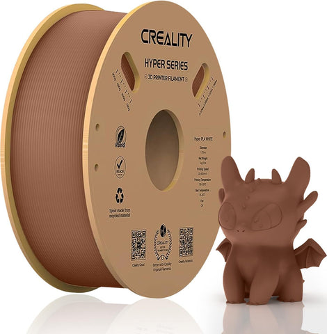 Creality Hyper Series PLA 3D Printing Filament 1kg - Brown