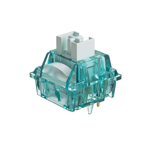 Akko Creamy Cyan Lubed Switch Set (45 pieces)