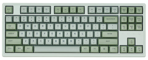 Hexgears M3 87-Key Linear Switch Mechanical Keyboard - Green