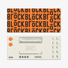 LOFREE: Dual-Sided Desk Mat - BLOCK Vintage Orange