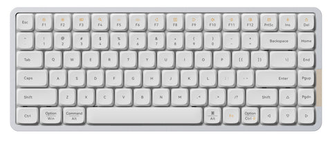 LOFREE: FLOW84 Low Profile Mechanical Keyboard - White (Linear Switch)