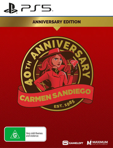 Carmen Sandiego 40th Anniversary