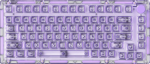 Akko: MonsGeek ICE75 Purple Crystal Pro Switch Keybaord