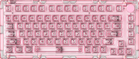 Akko: MonsGeek ICE75 Pink Crystal Pro Switch Keybaord