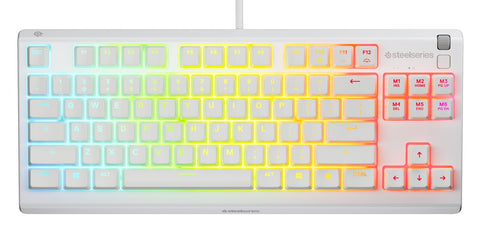 Steelseries Apex 3 TKL Gaming Keyboard (US) - White