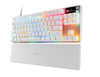 Steelseries Apex PRO TKL Gen 3 Gaming Keyboard (US) - White