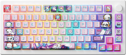 Akko 7th Anniversary MOD 007 PC Cream Yellow Magnetic Switch Mechanical Keyboard