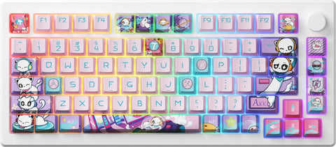 Akko 7th Anniversary MOD 007 PC Cream Yellow Magnetic Switch Mechanical Keyboard