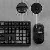 Akko: MX108 Wireless Keyboard & Mouse Combo (Black&Silver)
