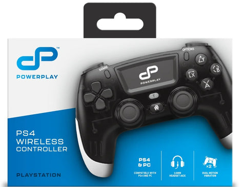 PowerPlay PS4 Wireless Controller (Translucent Black)