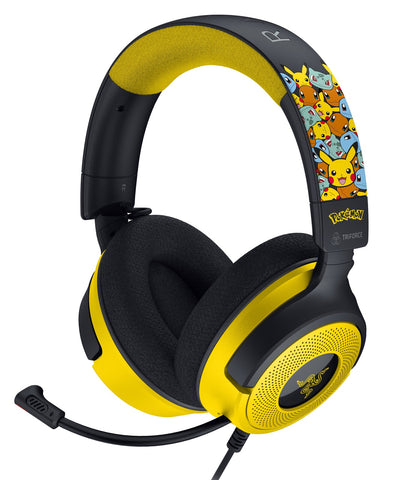 Razer Kraken V4 X Wired USB Gaming Headset (Pokémon Kanto Starters Edition)