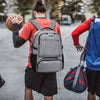 17 Inch Laptop Backpack With Insulated Compartment/usb Port - Water-Resistant Hiking Backpack