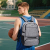 17 Inch Laptop Backpack With Insulated Compartment/usb Port - Water-Resistant Hiking Backpack