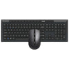 Rapoo 8210M Multi-mode Wireless Keyboard and Mouse - Black