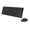 Rapoo 8210M Multi-mode Wireless Keyboard and Mouse - Black