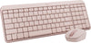 Logitech MK250 Compact Bluetooth Wireless Keyboard and Mouse Combo Rose