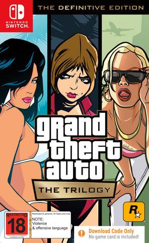 Grand Theft Auto: The Trilogy – The Definitive Edition (code in box)