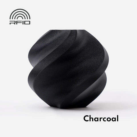 Bambu Lab PLA Matte 1.75mm 1kg - Black (with Reusable Spool)