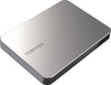 Toshiba Canvio Flex X2 USB 3.0 Portable External Hard Drive 1TB (Silver)