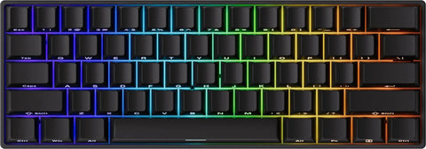 Akko x MonsGeek FUN60 Pro Magnetic Glare Black Wired Mechanical Keyboard