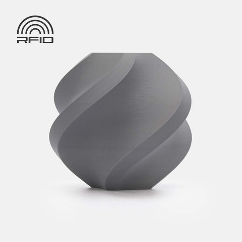 Bambu Lab PLA Matte - 1.75mm 1kg/Roll without Reusable Spool - Grey
