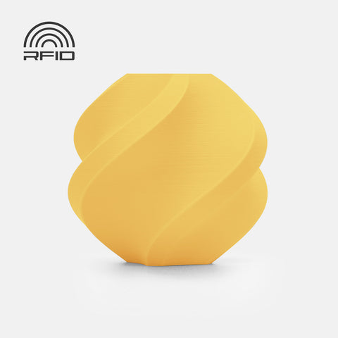 Bambu Lab PLA Matte - 1.75mm 1kg/Roll without Reusable Spool - Lemon Yellow