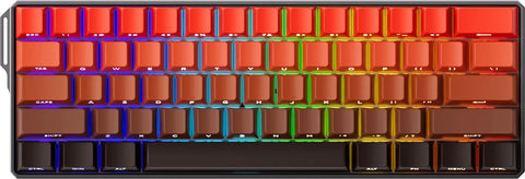 Akko x MonsGeek FUN60 Ultra Magnetic HE Glare Blaze Gradient Wired Mechanical Keyboard