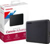Toshiba Canvio Advance V10 USB 3.0 Portable External Hard Drive 2TB (Black)
