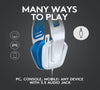 Logitech G335 Wired Gaming Headset - White