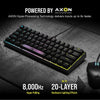 Corsair K65 RGB MINI 60% Mechanical Gaming Keyboard - Black (Cherry MX Speed)